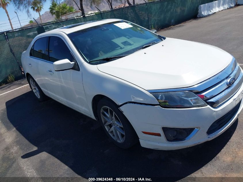 2012 Ford Fusion Sel VIN: 3FAHP0JG3CR340960 Lot: 39624348