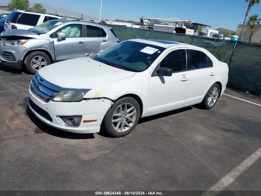 2012 Ford Fusion Sel VIN: 3FAHP0JG3CR340960 Lot: 39624348