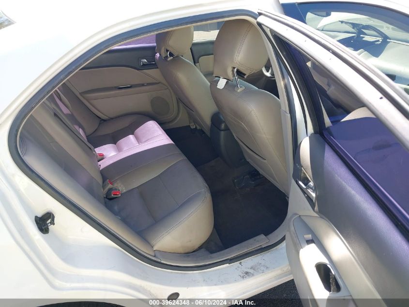 2012 Ford Fusion Sel VIN: 3FAHP0JG3CR340960 Lot: 39624348