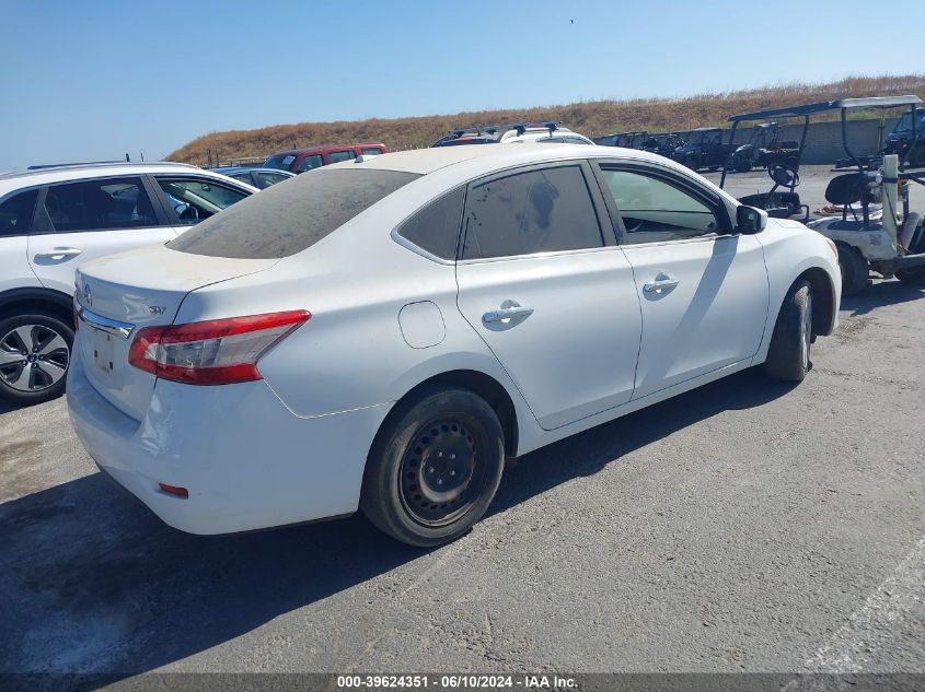 2015 Nissan Sentra Fe+ S/S/Sl/Sr/Sv VIN: 3N1AB7AP0FL655194 Lot: 39624351