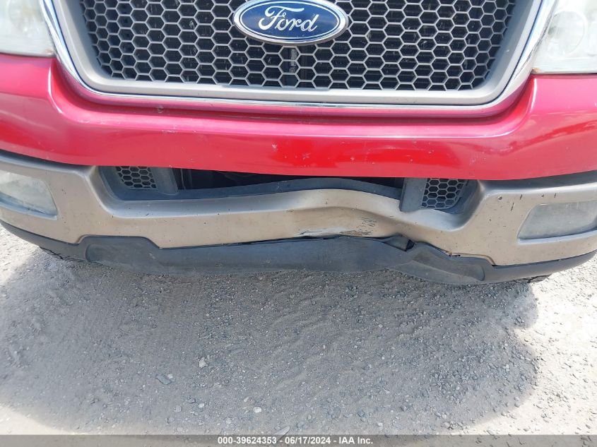 2005 Ford F-150 Lariat/Xlt VIN: 1FTPW12505FA54737 Lot: 39624353