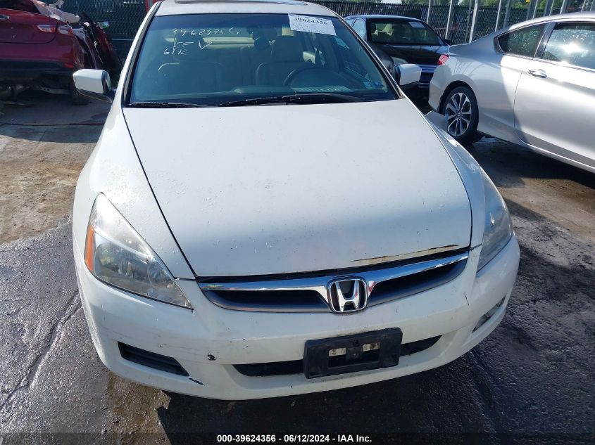 2006 Honda Accord 2.4 Ex VIN: 1HGCM56876A063127 Lot: 39624356