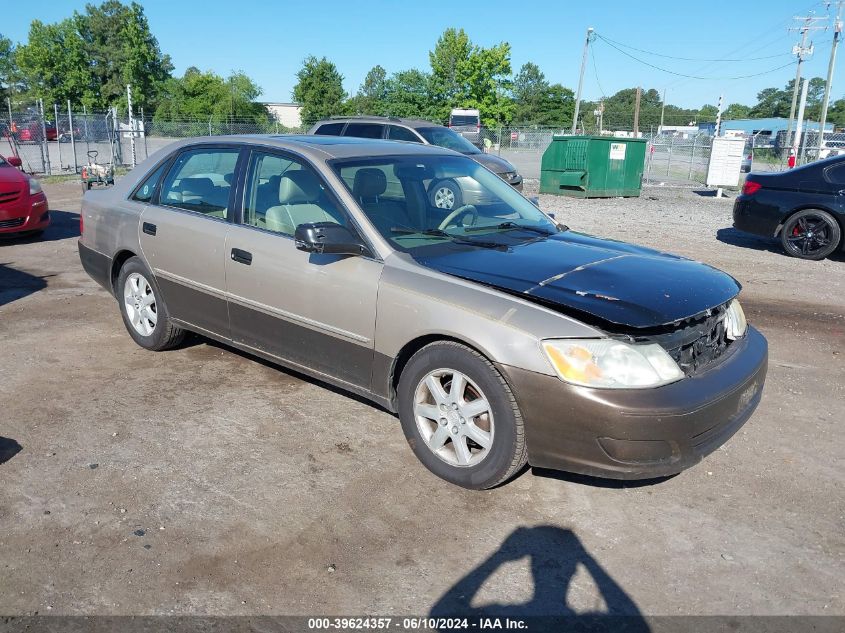 2000 Toyota Avalon Xls VIN: 4T1BF28B8YU103689 Lot: 39624357