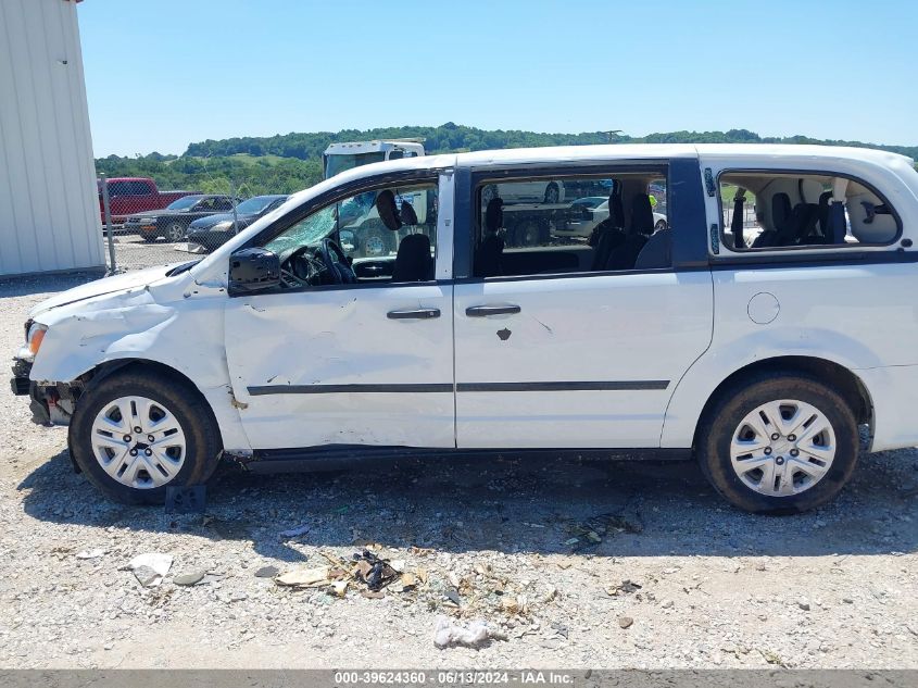 2014 Dodge Grand Caravan American Value Pkg VIN: 2C4RDGBG6ER162842 Lot: 39624360