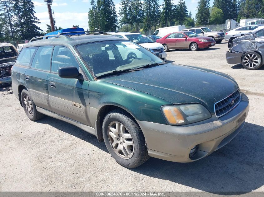 2003 Subaru Outback VIN: 4S3BH665136640579 Lot: 39624370