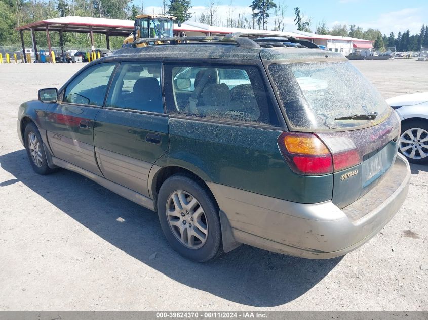 2003 Subaru Outback VIN: 4S3BH665136640579 Lot: 39624370