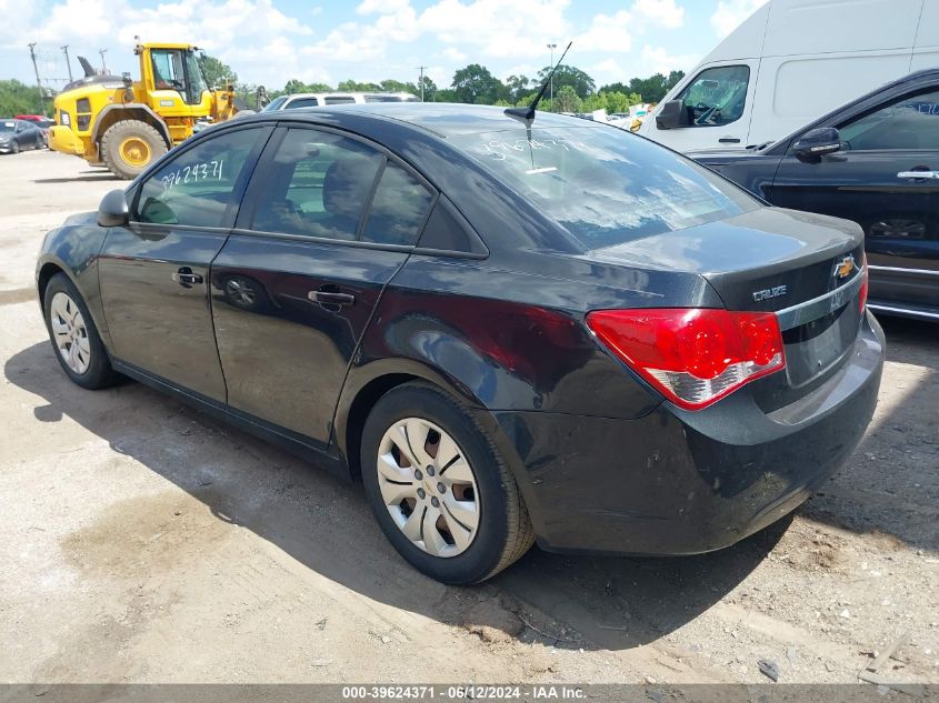 2013 Chevrolet Cruze Ls Manual VIN: 1G1PB5SH6D7182012 Lot: 39624371