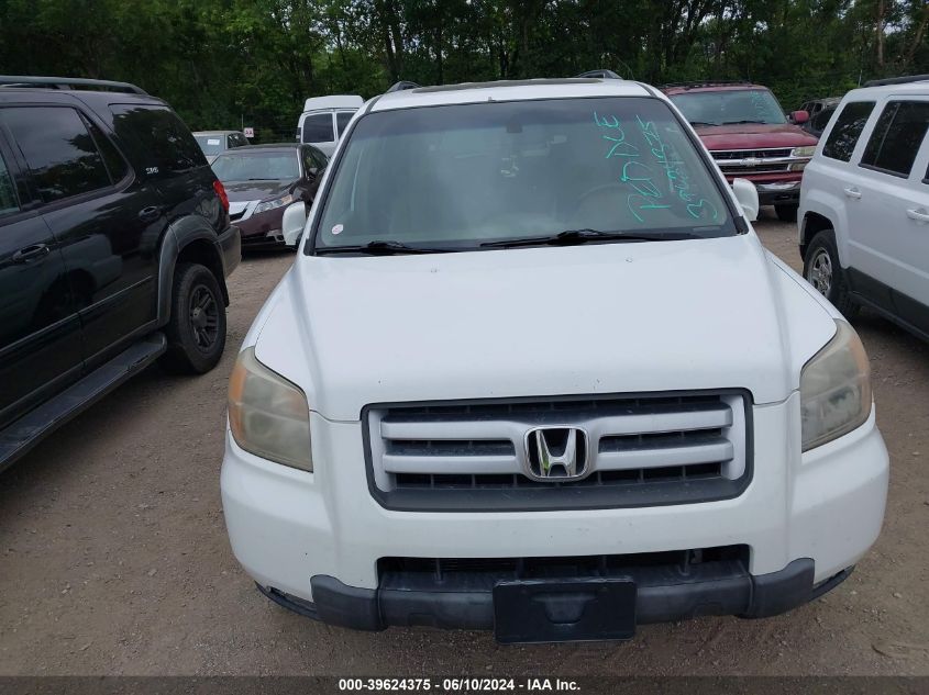 2008 Honda Pilot Ex-L VIN: 5FNYF18548B051327 Lot: 39624375