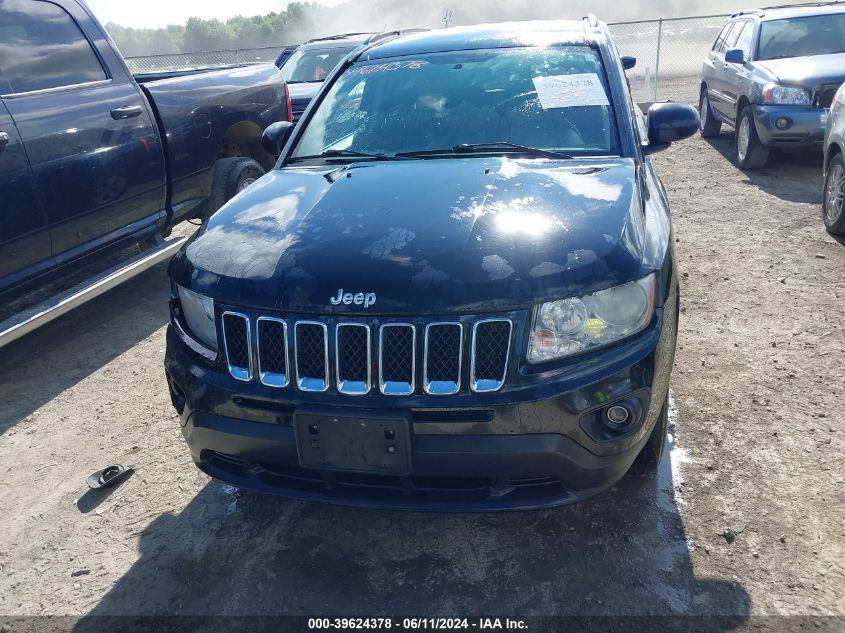 2012 Jeep Compass Latitude VIN: 1C4NJCEB0CD627521 Lot: 39624378