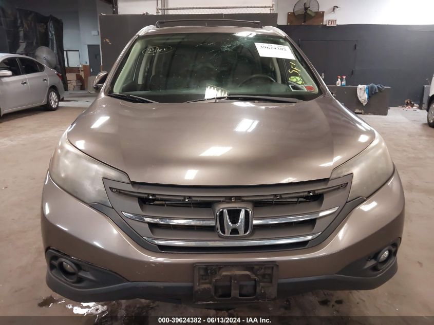 2012 Honda Cr-V Ex-L VIN: 5J6RM4H76CL070166 Lot: 39624382