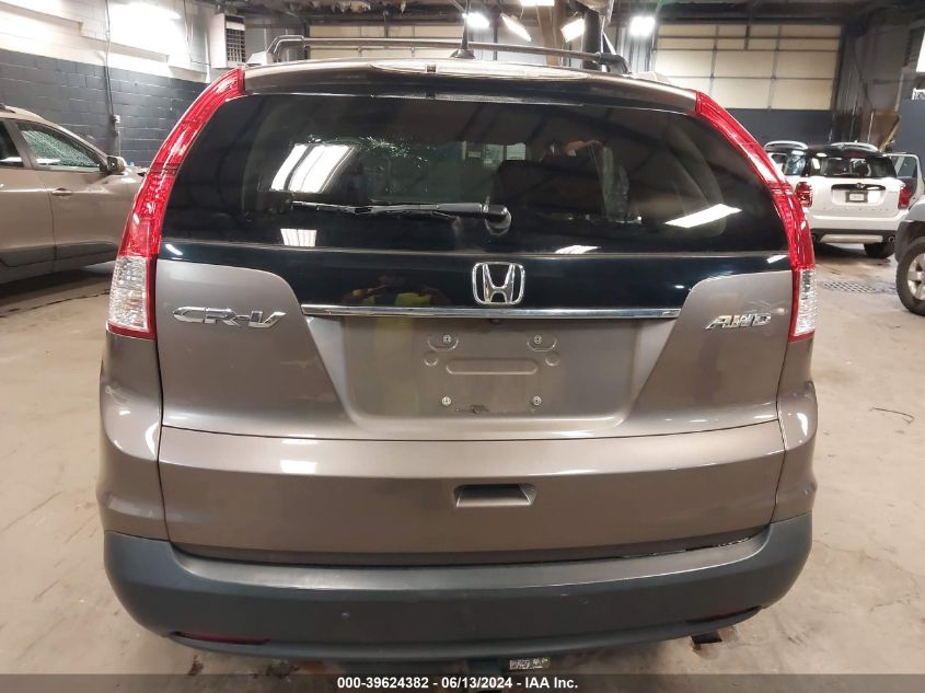 2012 Honda Cr-V Ex-L VIN: 5J6RM4H76CL070166 Lot: 39624382