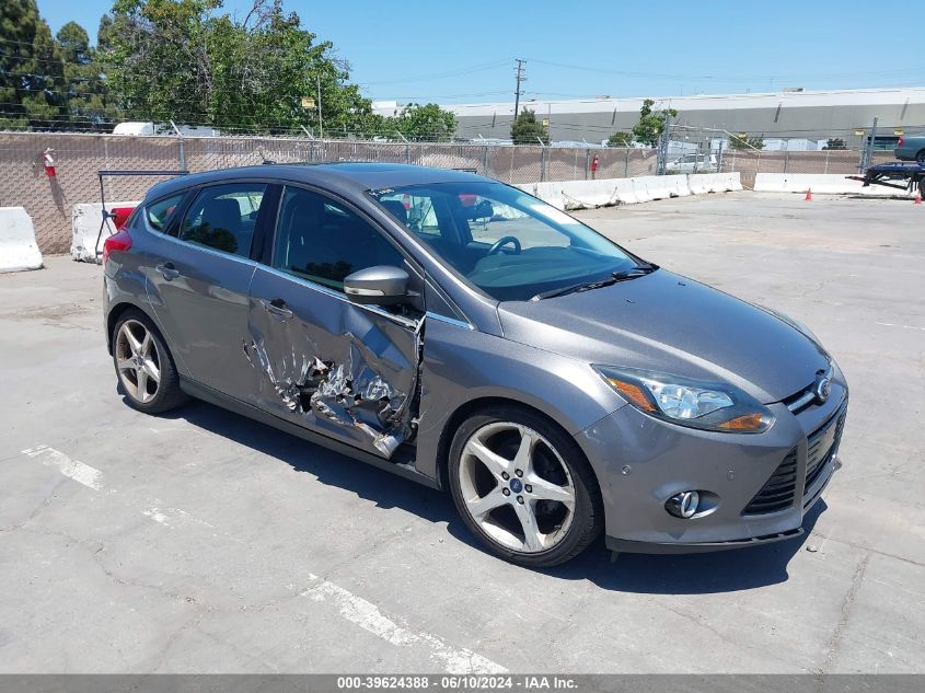 2014 Ford Focus Titanium VIN: 1FADP3N27EL199410 Lot: 39624388