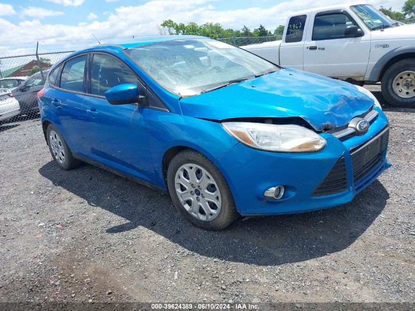 2012 Ford Focus Se VIN: 1FAHP3K25CL462951 Lot: 39624389