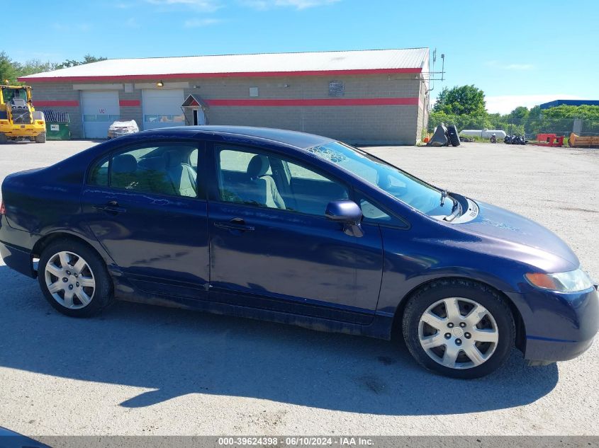 2008 Honda Civic Lx VIN: 2HGFA16508H523379 Lot: 39624398