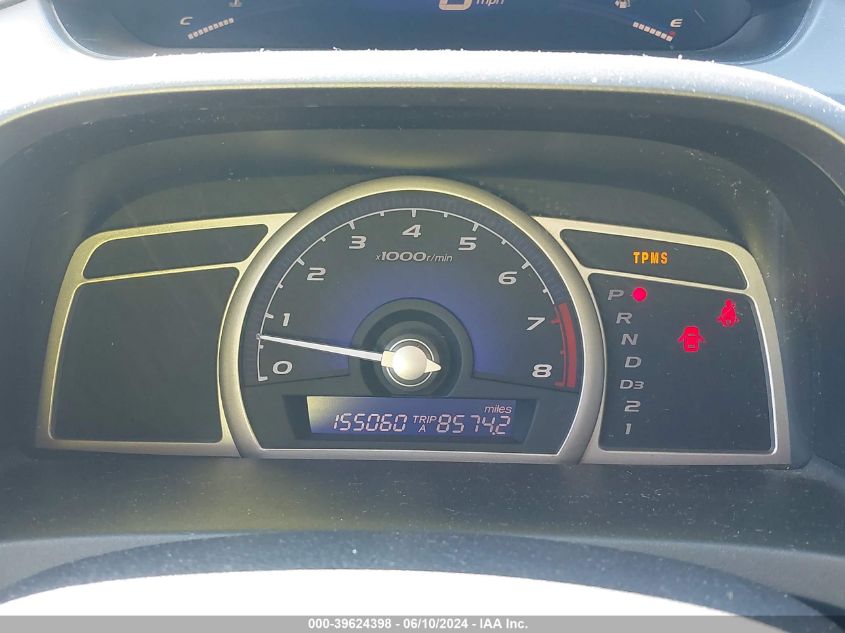 2008 Honda Civic Lx VIN: 2HGFA16508H523379 Lot: 39624398