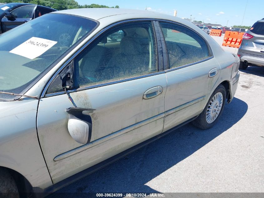 2003 Mercury Sable Gs VIN: 1MEFM50U93A611995 Lot: 39624399