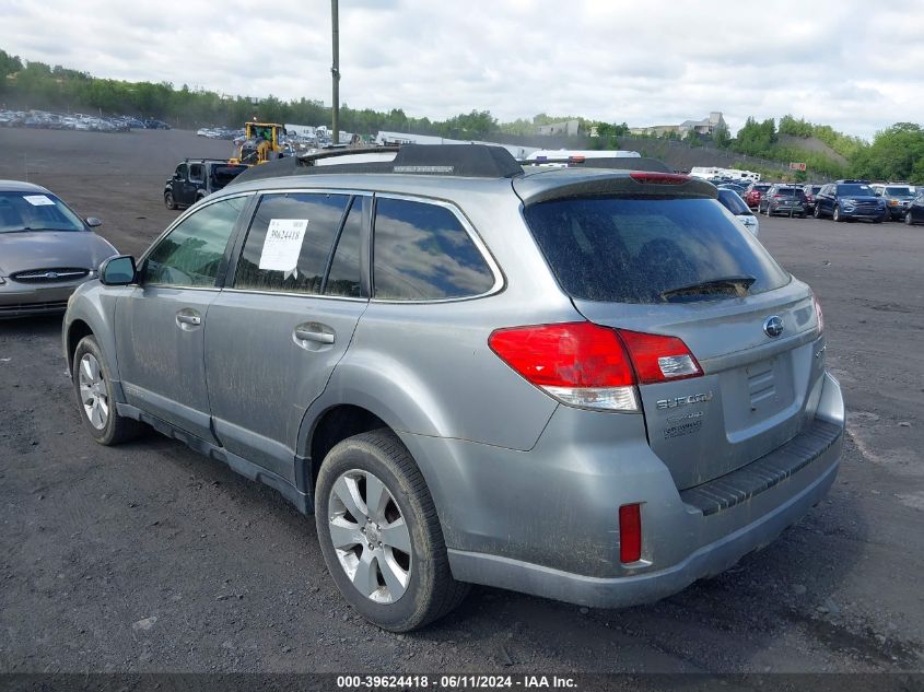 2011 Subaru Outback 2.5I Premium VIN: 4S4BRBCC6B3362203 Lot: 39624418