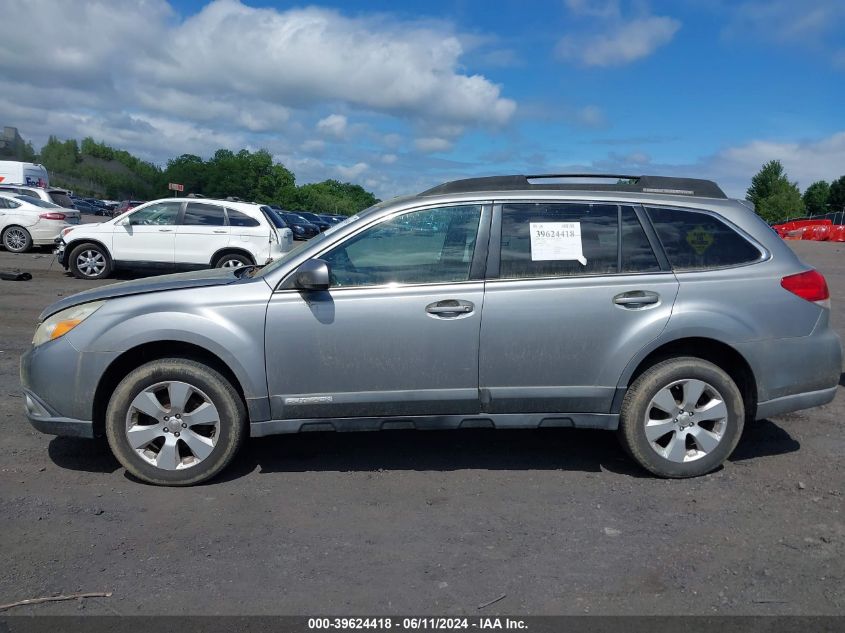 2011 Subaru Outback 2.5I Premium VIN: 4S4BRBCC6B3362203 Lot: 39624418