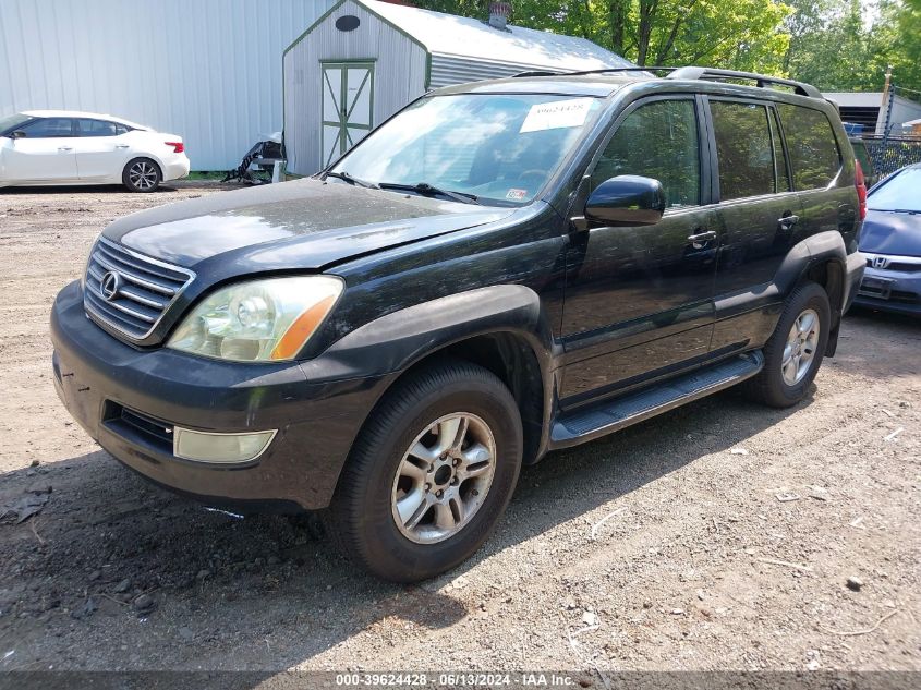 2004 Lexus Gx 470 VIN: JTJBT20X240035179 Lot: 39624428