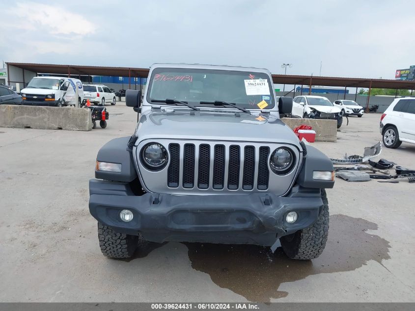 2021 Jeep Wrangler Unlimited Sport Altitude 4X4 VIN: 1C4HJXDN3MW518315 Lot: 39624431