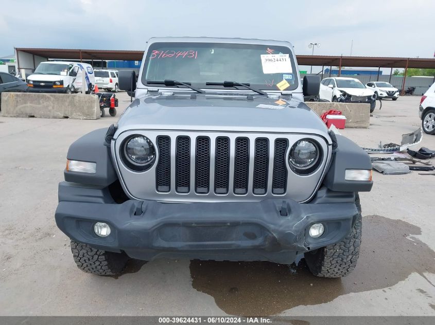 2021 Jeep Wrangler Unlimited Sport Altitude 4X4 VIN: 1C4HJXDN3MW518315 Lot: 39624431