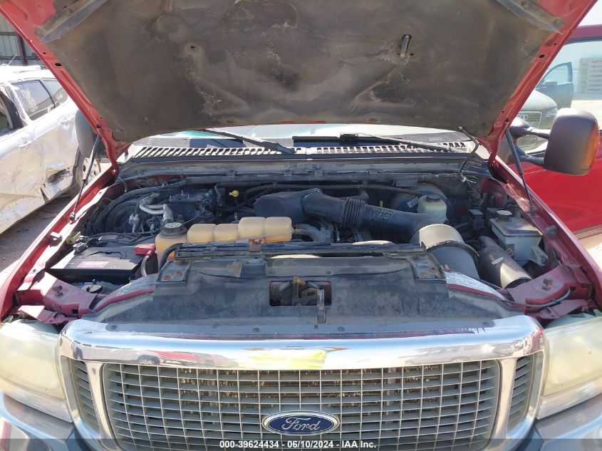 2002 Ford Excursion Xlt VIN: 1FMNU41S02ED07820 Lot: 39624434