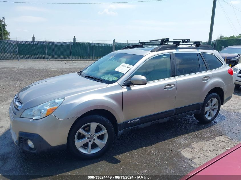 2014 Subaru Outback 2.5I Premium VIN: 4S4BRCDC6E3300891 Lot: 39624449