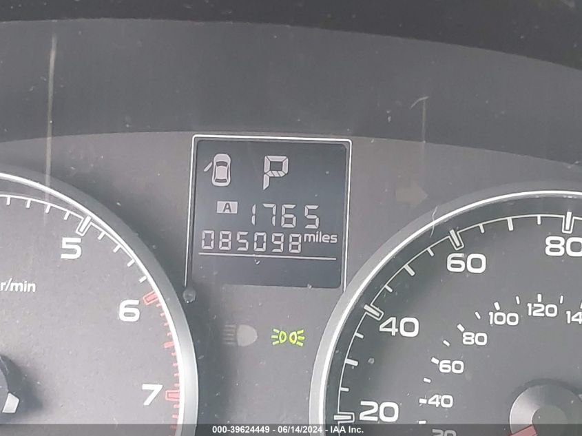 2014 Subaru Outback 2.5I Premium VIN: 4S4BRCDC6E3300891 Lot: 39624449