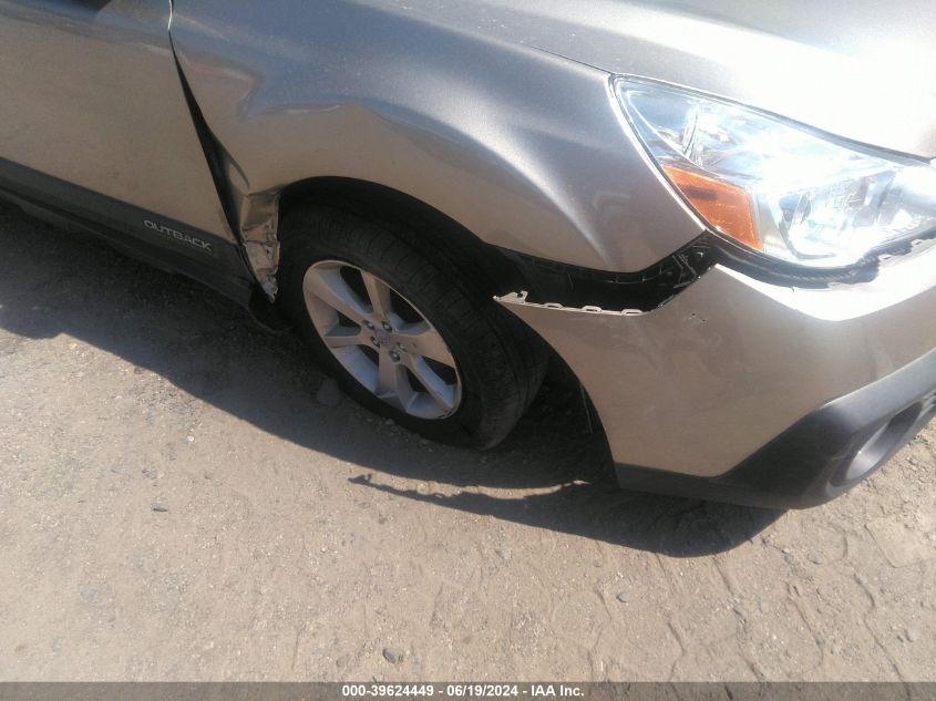 2014 Subaru Outback 2.5I Premium VIN: 4S4BRCDC6E3300891 Lot: 39624449