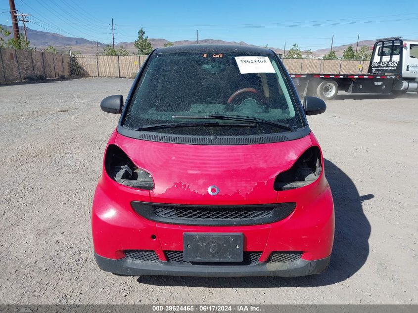 2009 Smart Fortwo Brabus/Passion/Pure VIN: WMEEJ31X09K278156 Lot: 39624465