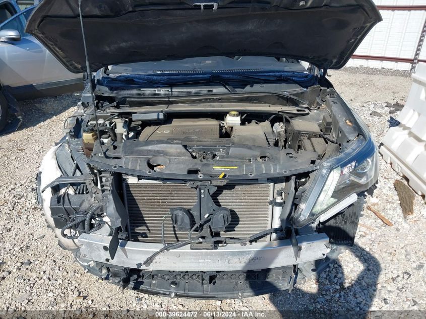 2019 Nissan Pathfinder Sl VIN: 5N1DR2MN9KC655201 Lot: 39624472