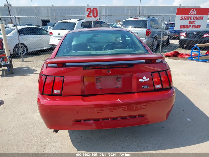 2004 Ford Mustang VIN: 1FAFP40684F215426 Lot: 39624505