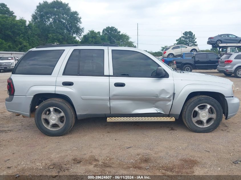 2007 Chevrolet Trailblazer Ls VIN: 1GNDS13S172184160 Lot: 39624507