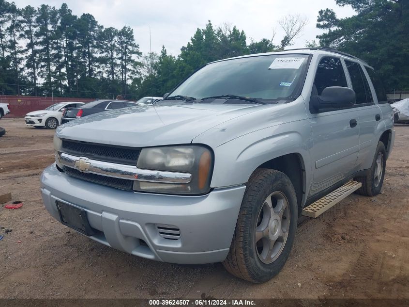 2007 Chevrolet Trailblazer Ls VIN: 1GNDS13S172184160 Lot: 39624507