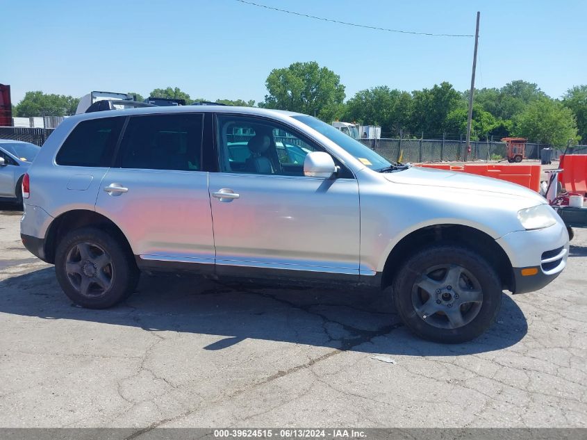 2004 Volkswagen Touareg V6 VIN: WVGBC67L64D038667 Lot: 39624515