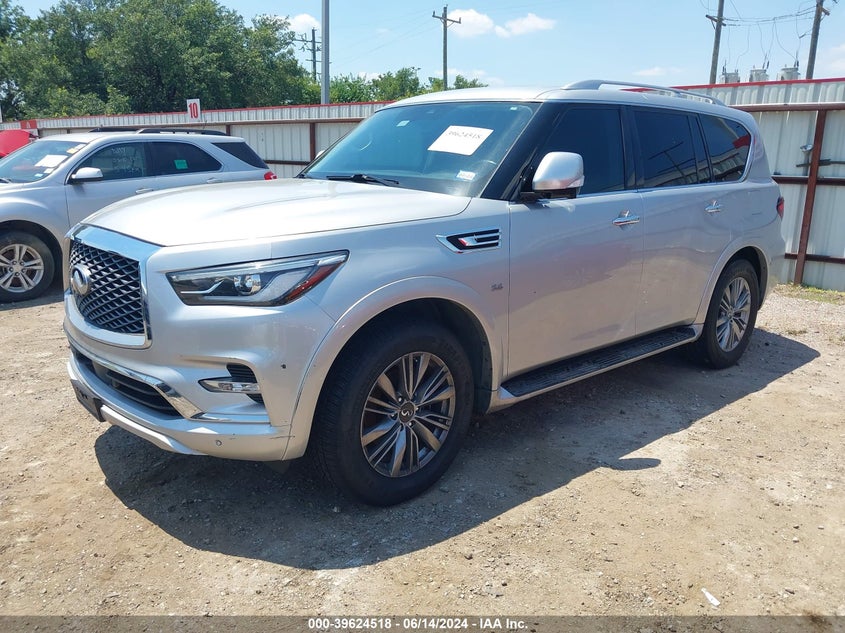2020 Infiniti Qx80 Luxe Awd VIN: JN8AZ2NE4L9255250 Lot: 39624518