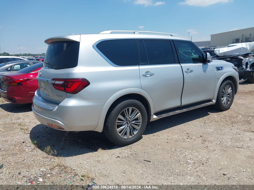2020 Infiniti Qx80 Luxe Awd VIN: JN8AZ2NE4L9255250 Lot: 39624518