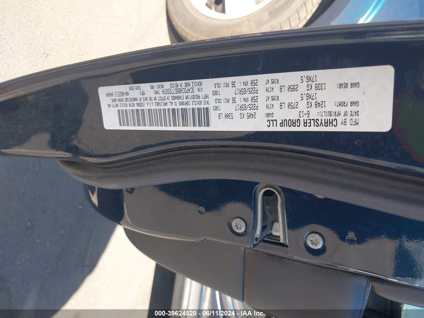 2013 Dodge Journey American Value Pkg VIN: 3C4PDCAB9DT723374 Lot: 39624520