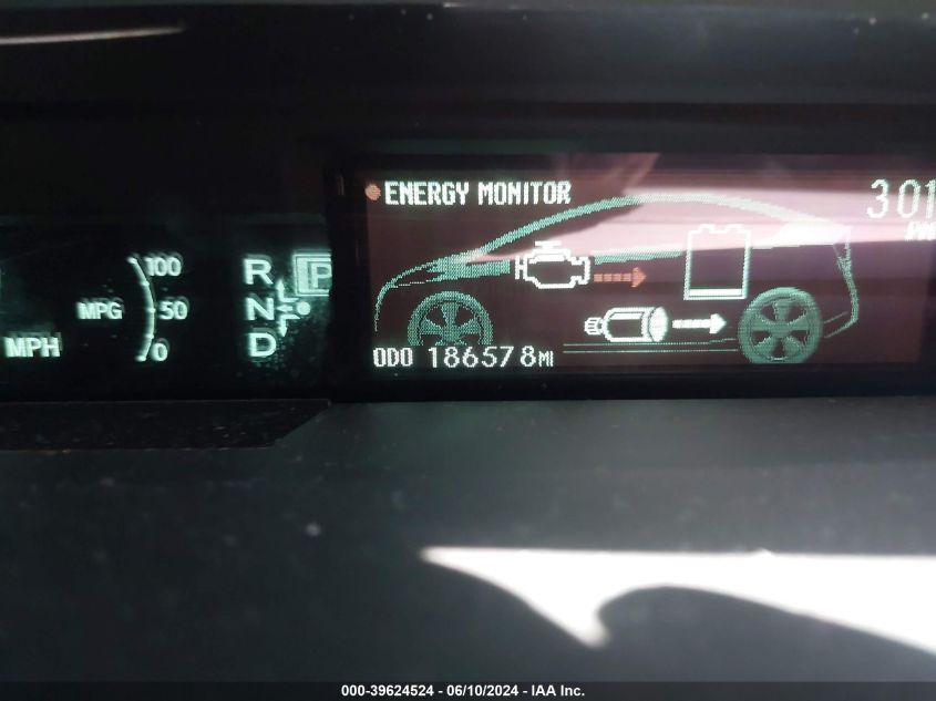 2010 Toyota Prius Iv VIN: JTDKN3DU4A0133161 Lot: 39624524