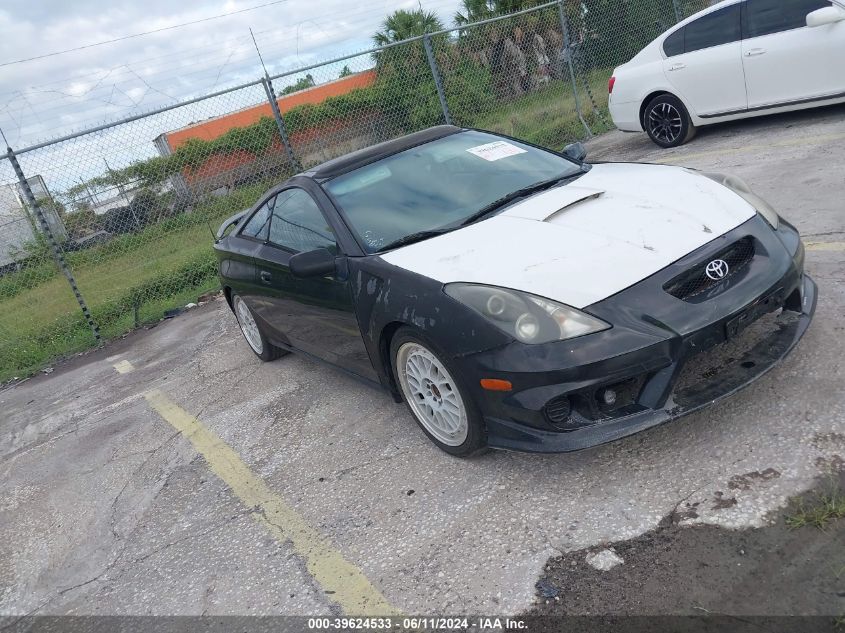 2001 Toyota Celica Gt VIN: JTDDR32TX10111303 Lot: 39624533