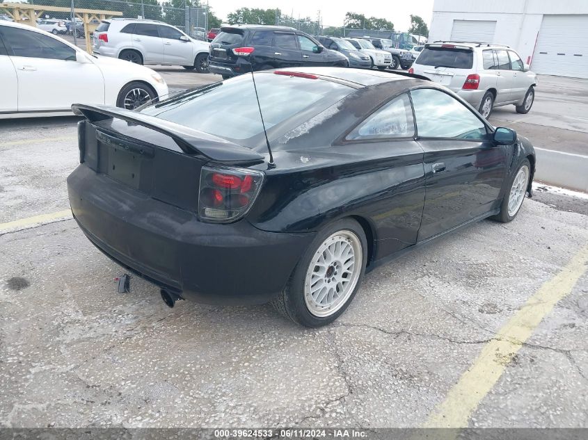 2001 Toyota Celica Gt VIN: JTDDR32TX10111303 Lot: 39624533