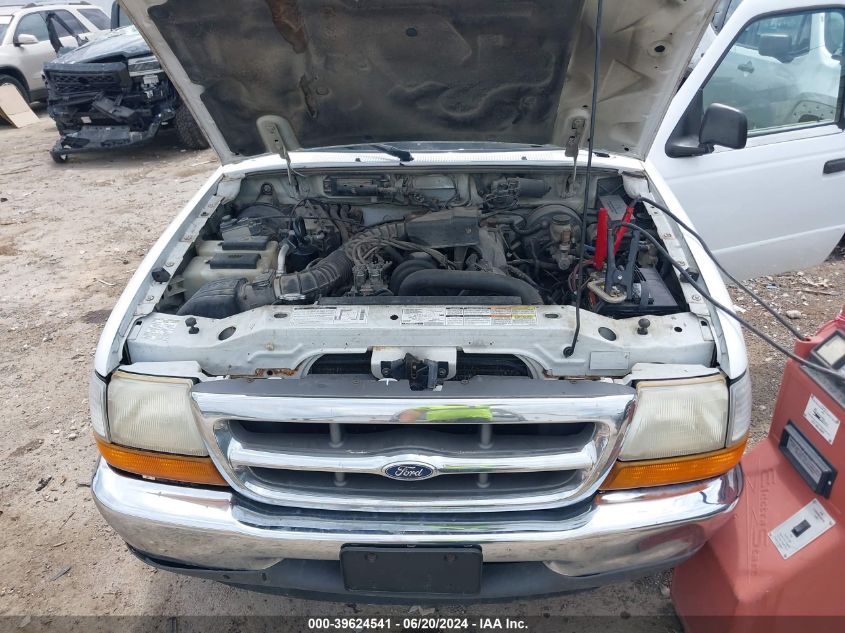 2000 Ford Ranger Xl/Xlt VIN: 1FTYR10C2YPB94848 Lot: 39624541