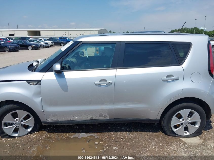 2014 Kia Soul VIN: KNDJN2A2XE7719546 Lot: 39624543