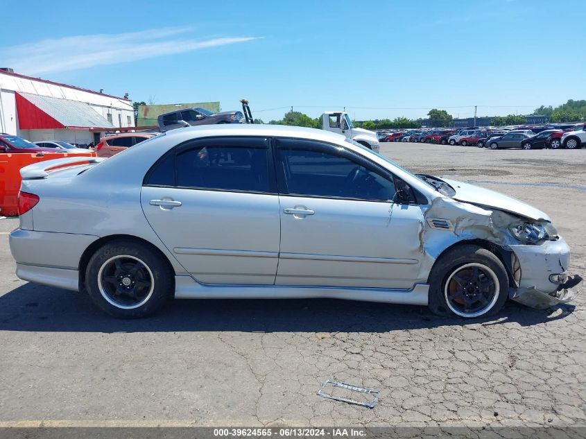 2005 Toyota Corolla S VIN: 1NXBR32E75Z552308 Lot: 39624565