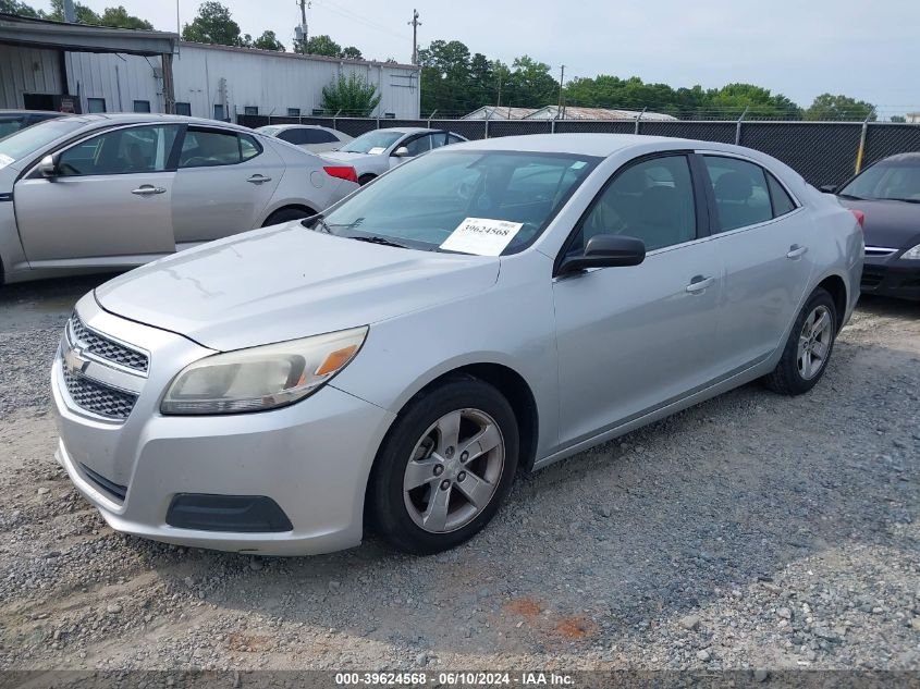 2013 Chevrolet Malibu 1Ls VIN: 1G11B5SAXDF221036 Lot: 39624568