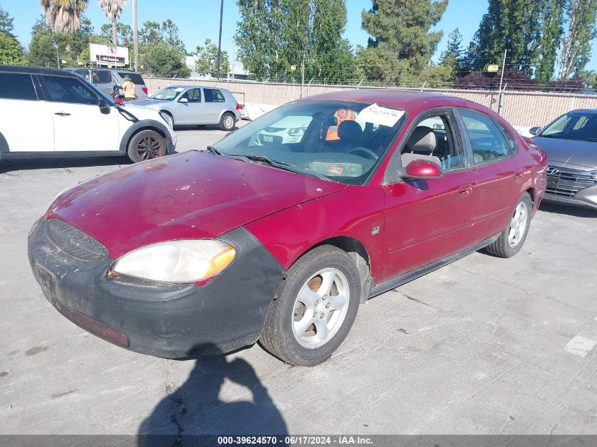 2002 Ford Taurus Ses VIN: 1FAHP55S026276409 Lot: 39624570