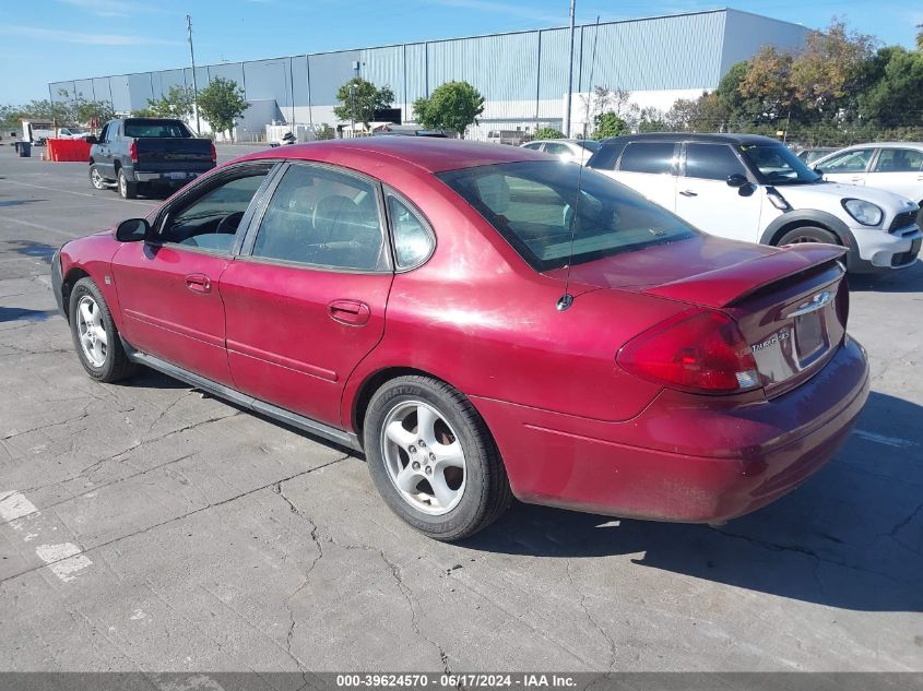 2002 Ford Taurus Ses VIN: 1FAHP55S026276409 Lot: 39624570