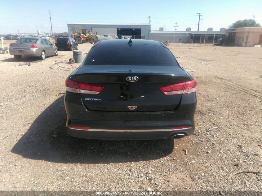 2018 Kia Optima Lx VIN: 5XXGT4L37JG264514 Lot: 39624572