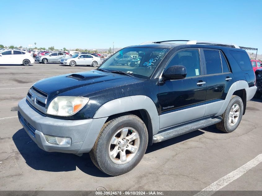 2003 Toyota 4Runner Sr5 Sport V6 VIN: JTEZU14R430011478 Lot: 39624575