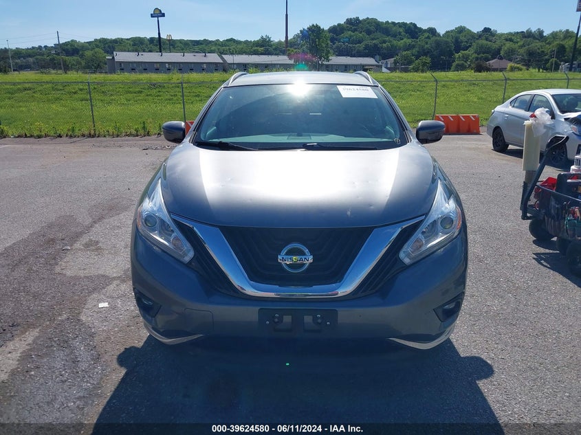 2016 Nissan Murano Platinum/S/Sl/Sv VIN: 5N1AZ2MH4GN113237 Lot: 39624580